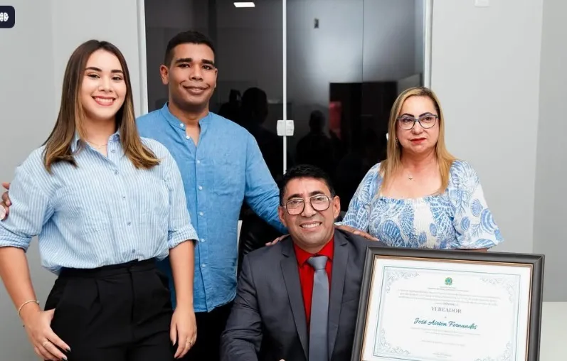 Vereador Airton Nutria agradece apoio da família e reafirma compromisso com o povo de Presidente Dutra