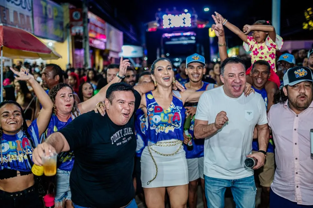 Larrisa DP comemora sucesso do DP Folia e agradece presença dos foliões de Codó e Dom Pedro