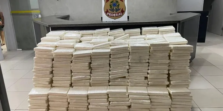 PF apreende em São José de Ribamar uma tonelada de cocaína que seria enviada ao exterior