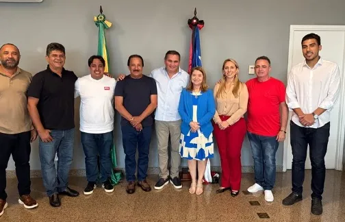 Sebastião Costa e Prefeitos do PDT, declaram Apoio a Roberto Costa para Presidência da FAMEM ao Lado de Iracema Vale