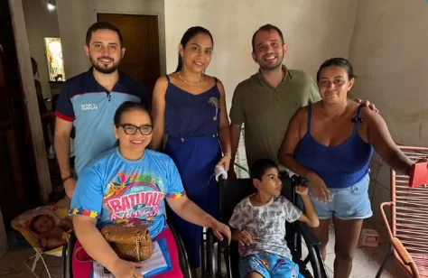 Prefeito Fernando Pessoa promove inclusão em Tuntum com entrega de cadeiras de rodas através do Programa Acreditando