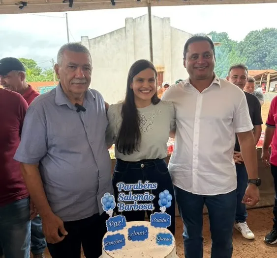 Santa Filomena celebra aniversário do prefeito Salomão Barbosa com entrega de importante obra no povoado Faveira