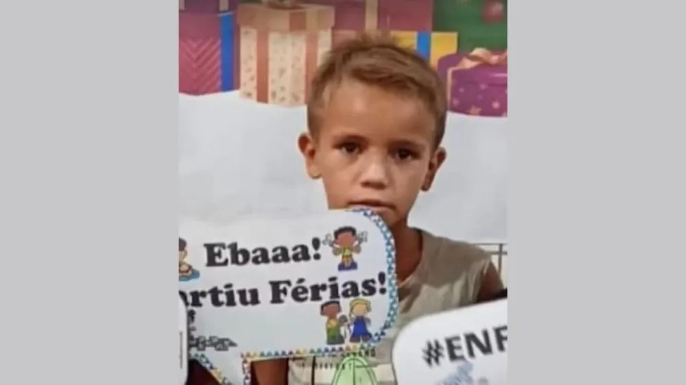 Menino de 7 anos morre após sofrer choque elétrico com cabo de churrasqueira