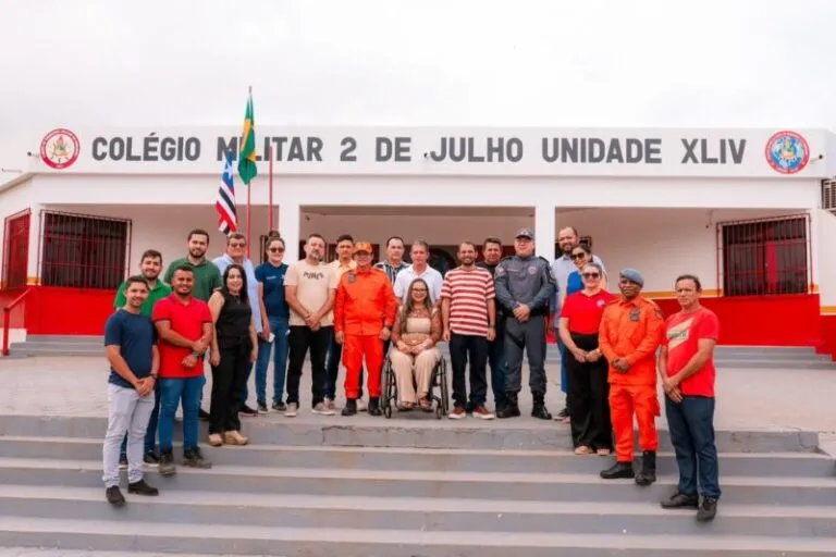 Tuntum recebe visitas dos Comandantes Gerais da Polícia Militar e do Corpo de Bombeiros do Maranhão