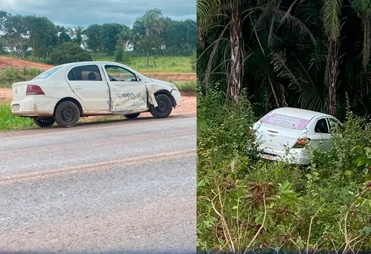 URGENTE! Capotamento em Dom Pedro deixa feridos na BR-135, enquanto colisão sem vítimas é registrada na BR-226, em Presidente Dutra.