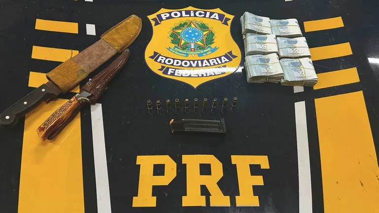 PRF apreende dinheiro, armas e munições em Barra do Corda (MA)