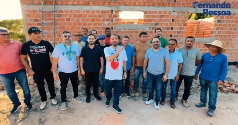 Fernando Pessoa visita construção de 80 casas do Minha Casa Minha Vida e reforma da UBS da Cigana