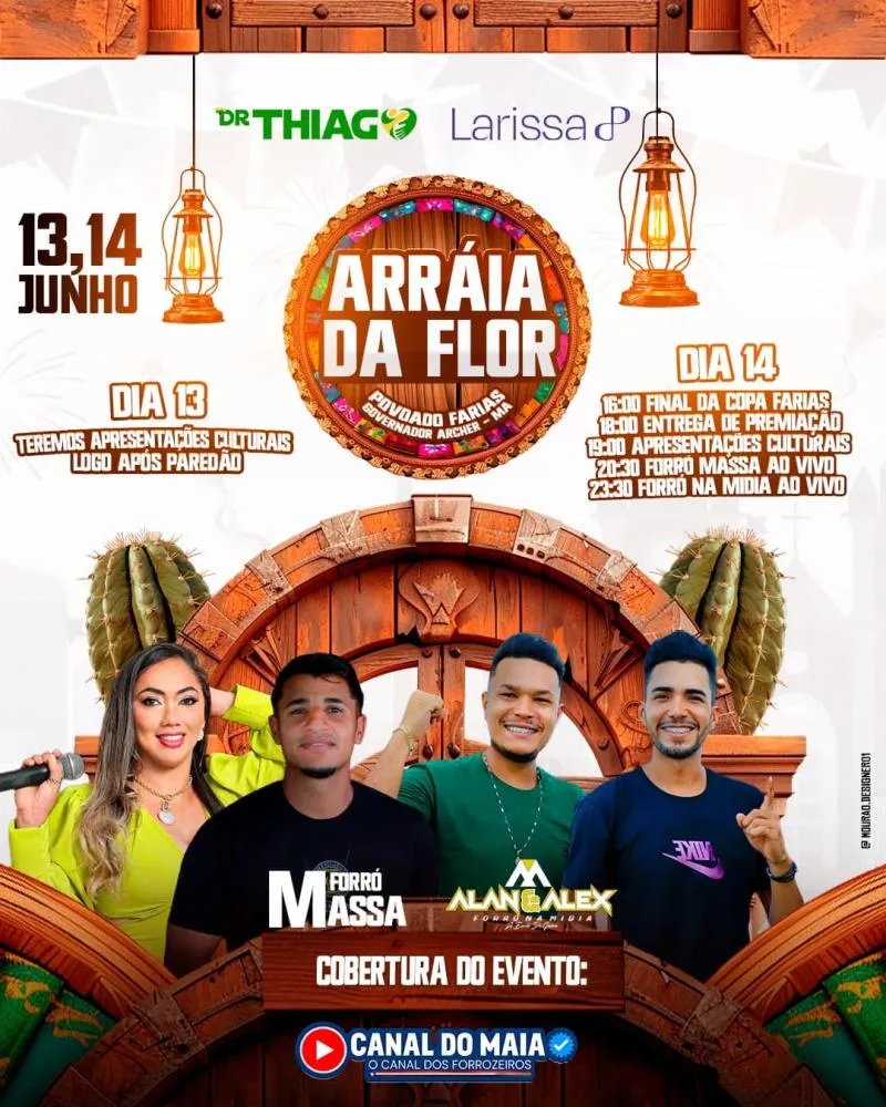 Final da quarta Copa do Povoado Farias agita o fim de semana em Governador Archer; evento tem o apoio do Dr. Thiago e Larissa DP