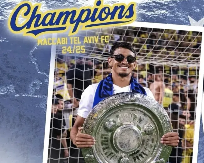 De Férias em Presidente Dutra, Wesley Patati celebra a boa temporada em Israel.