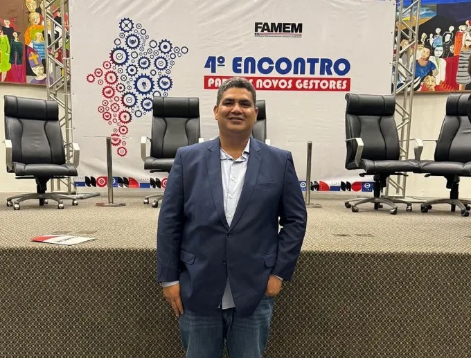 Prefeito Eleito de São José dos Basílios, Ronaldo Vieira, Participa do Encontro de Novos Gestores promovido pela FAMEM em São Luís