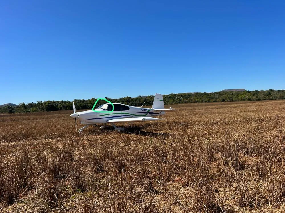 Equipes do CTA localizam Aeronave roubada em Presidente Dutra. Monomotor foi localizado no estado do Tocantins.