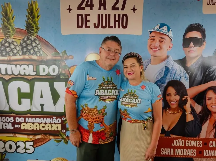 Blitz e Adesivaço abrem clima de festa para o VI Festival do Abacaxi em São Domingos do Maranhão