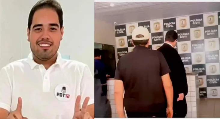 Prefeito que assasinou policial em Trizidela do Vale se apresenta a policia, presta depoimento e é liberado logo em seguida. 