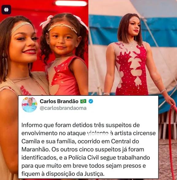Brandão anuncia prisão de suspeitos por crime contra família circense em Central do Maranhão