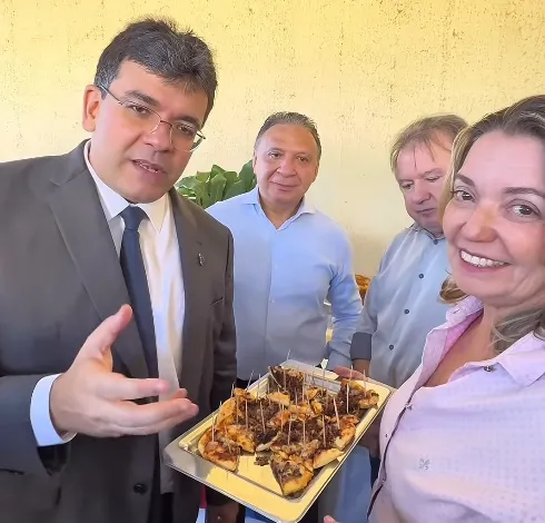 Pizza com Carne de Sol da Fibra do Cajú da Terelina conquista o Piauí e ganha elogio do governador Rafael Fonteles