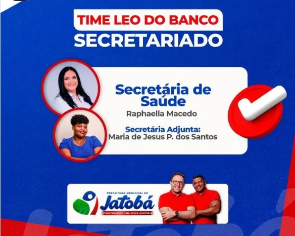  Prefeito eleito de Jatobá, Léo do Banco, inicia anúncio do secretariado com foco na saúde