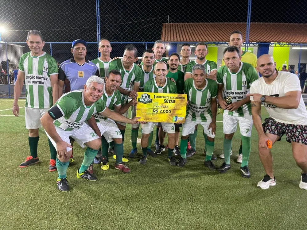 Tuntum conquista título inédito na Copa Cinquentão da Arena Park