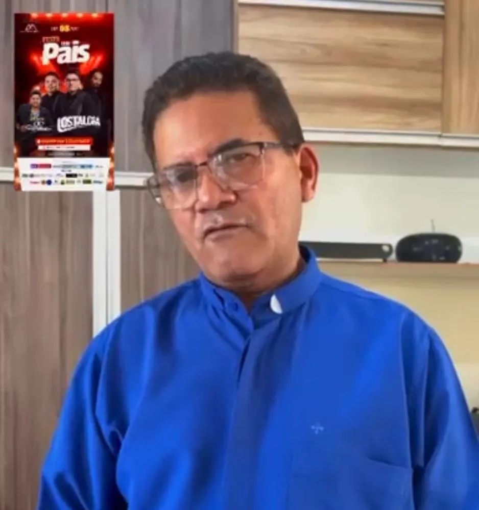 Padre Hermano convida população para festa com a banda Lostalgia em prol da Igreja Matriz de Dom Pedro