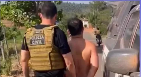 Polícia Civil prende homem acusado de abusar da própria filha de 11 anos, em Governador Archer