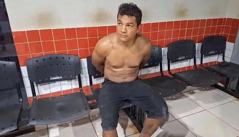 Padrasto é preso após matar enteada com golpe de facão