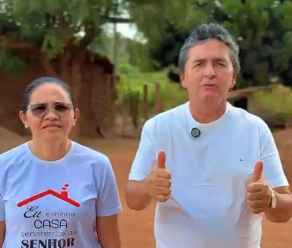 Prefeito Zezão e vice Geraldina anunciam início das obras de asfaltamento entre o povoado Caracou e a BR-226