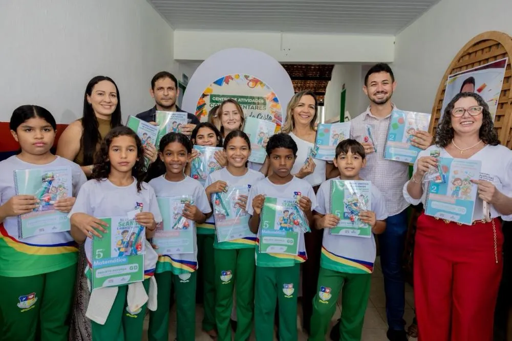 GONÇALVES DIAS: Prefeita Suane Dias inaugura novo Centro Educacional de Atividades Complementares
