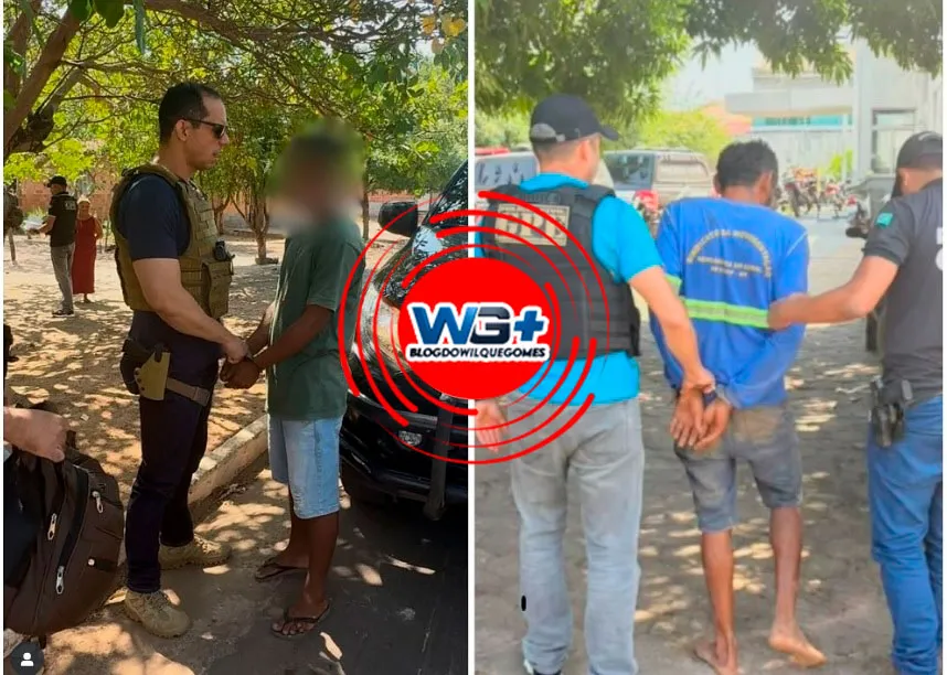 Meliantes são presos após abusos sexuais contra crianças em Governador Archer e Eugênio Barros