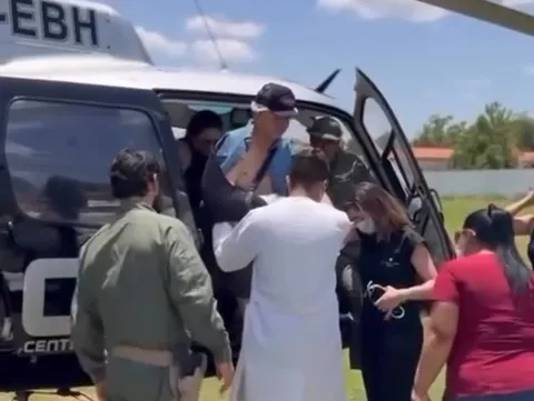 Zezão retorna a Governador Luís Rocha e é recebido com carinho após acidente na BR-135, na Bahia