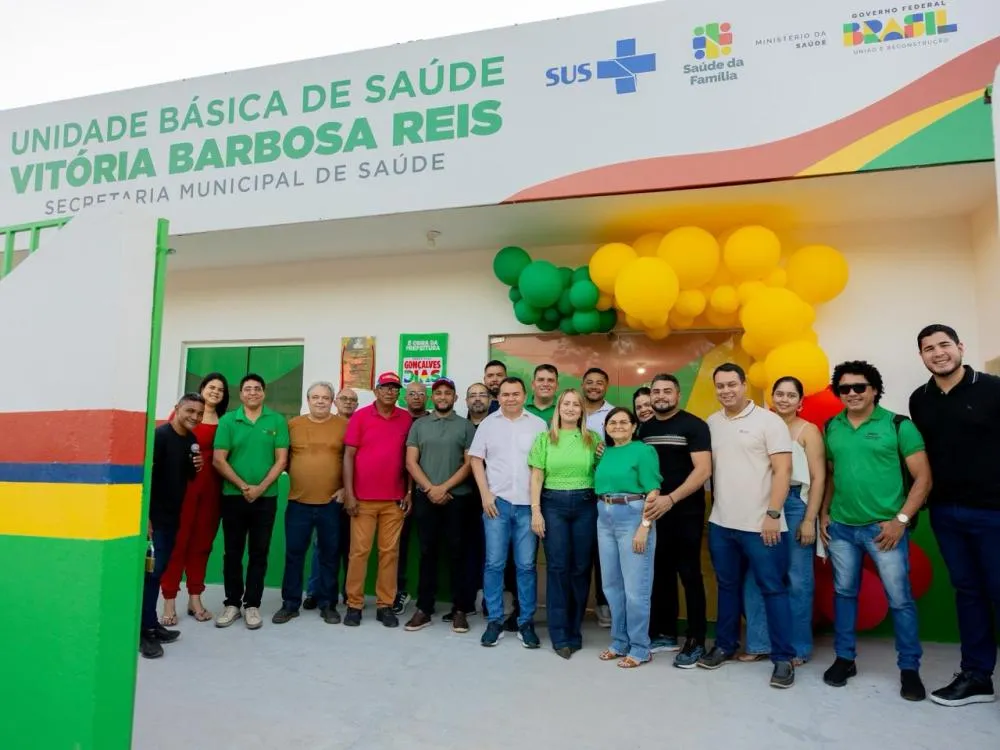Gonçalves Dias: Prefeita Suane Dias reinaugura UBS Vitória Barbosa Reis com nova infraestrutura