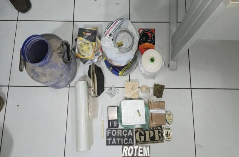 Operação integrada entre policia civil e militar tira mais um traficante de circulação em Presidente Dutra