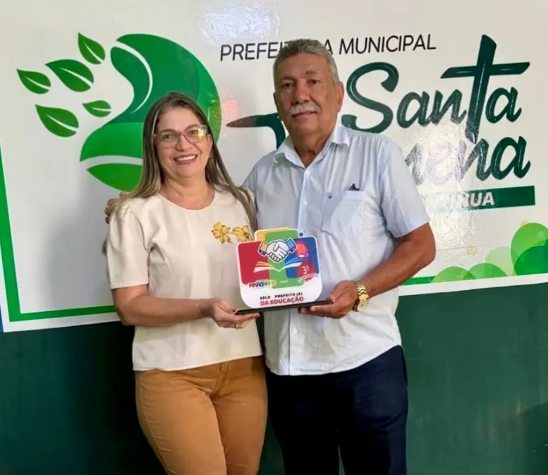 Santa Filomena do Maranhão conquista Troféu Ouro de Prefeito da Educação