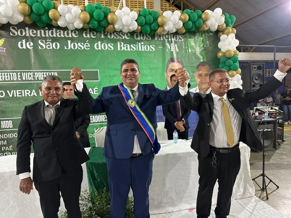 Ronaldo Vieira Júnior assume Prefeitura de São José dos Basílios prometendo compromisso e trabalho