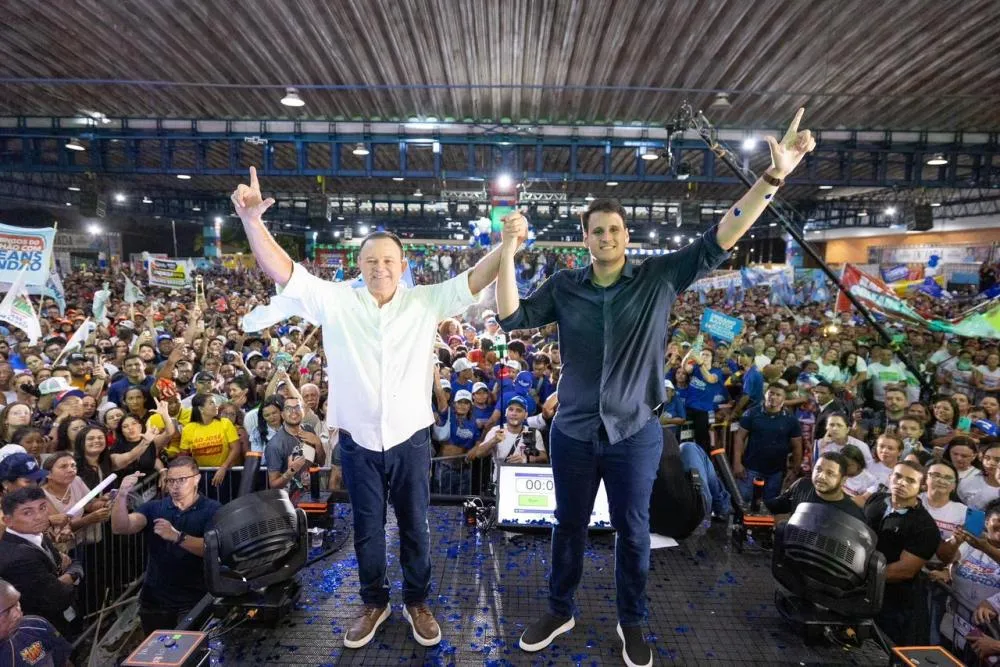 Com 40 mil pessoas e 182 prefeitos, Orleans Brandão lança pré-candidatura ao governo do Maranhão