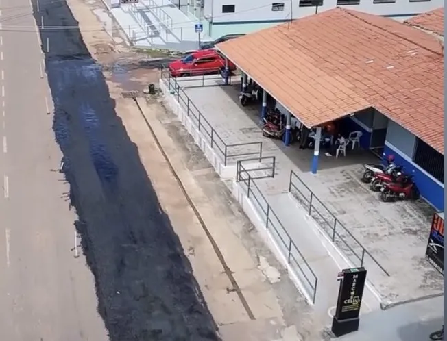 Prefeito Fernando Pessoa da início a recuperação asfáltica da Avenida Seabra de Carvalho em Tuntum