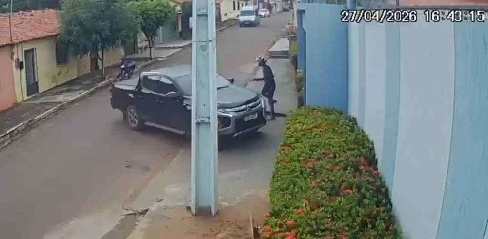 VÍDEO: Câmeras flagram execução de ex-vereador Farys Miguel em Dom Pedro