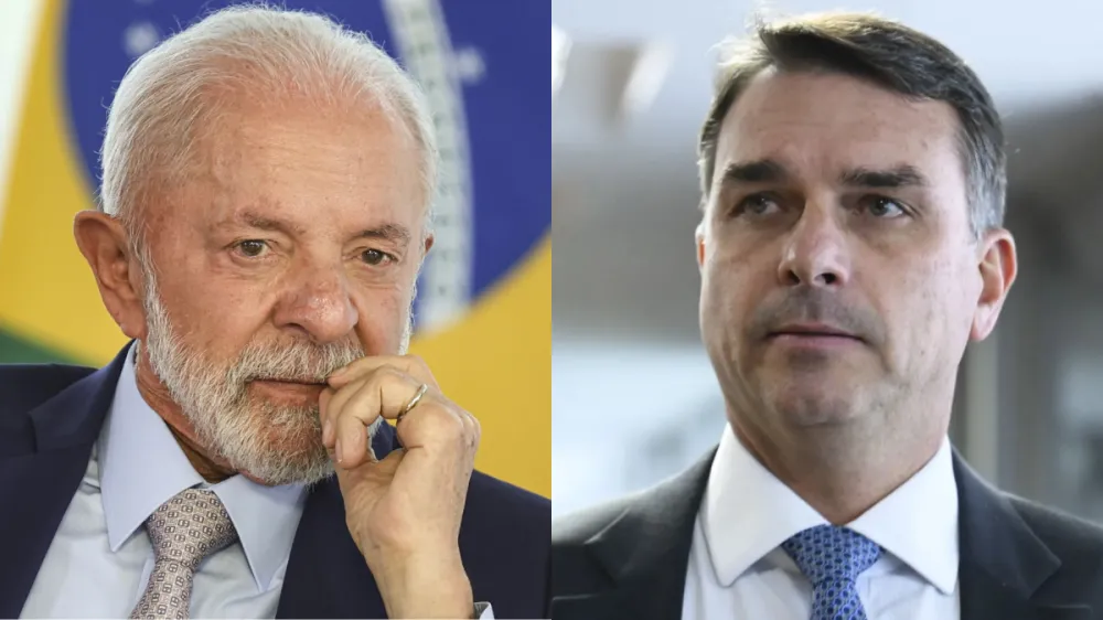  AtlasIntel: Lula empata com Flávio e Zema no 2º turno; Flávio tem 47,8%, Lula tem 47,4%