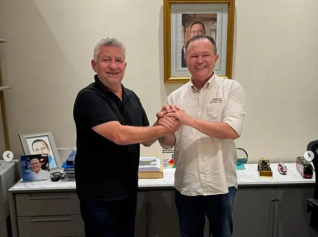 DOM PEDRO: Em reunião com Governador Brandão, Galego Mota reafirma apoio a pré-candidatura de Orleans Brandão