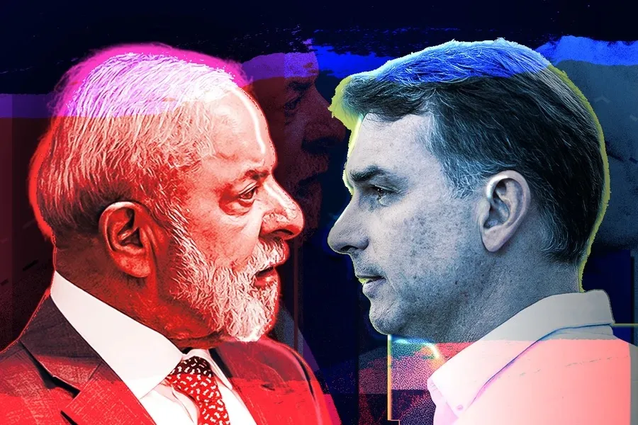 Flávio Bolsonaro volta a aparecer à frente de Lula em cenário de segundo turno, aponta pesquisa